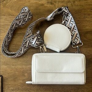 NWOT crossbody with coin pouch
